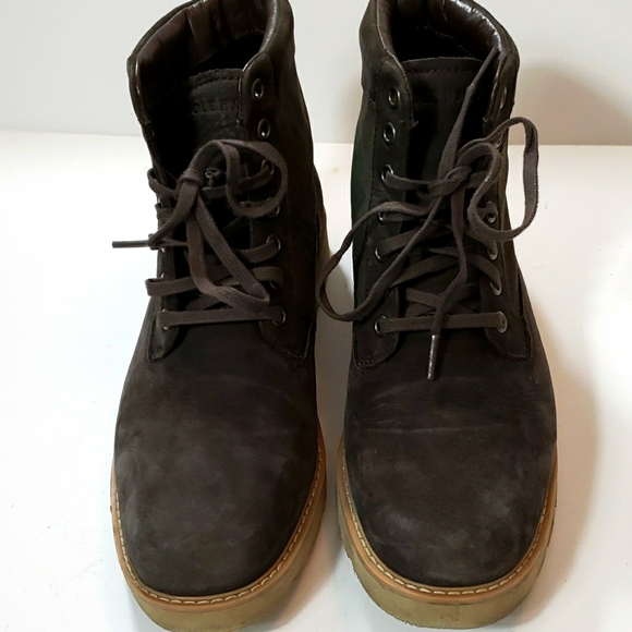 Cole Haan Sueded Textile Camo Light Weight ankle boots size 8 - Picture 1 of 9